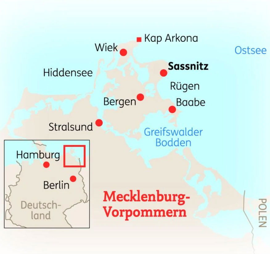 Naturreisen auf Rügen, Ostsee, Deutschland mit Malkurs